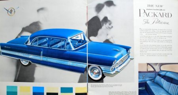 Packard Modelprogram 1956 Carbrochure (6315)